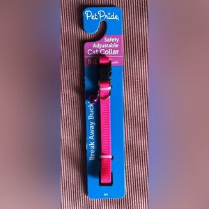 Pet Pride Pink Adjustable Cat Collar